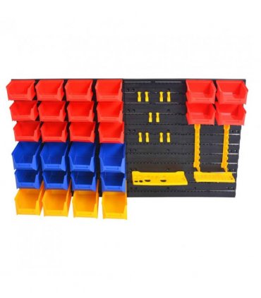 vidaXL Wall-Mountable Garage Tool Organiser