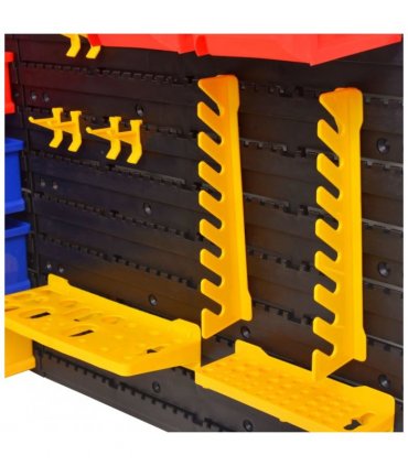 vidaXL Wall-Mountable Garage Tool Organiser