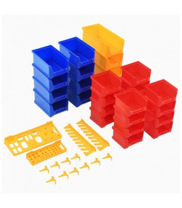 vidaXL Wall-Mountable Garage Tool Organiser