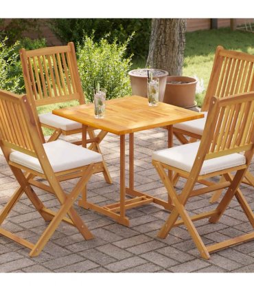 vidaXL Table Top | Teak | Solid teak wood | 70x70 cm | Durable | Table Top
