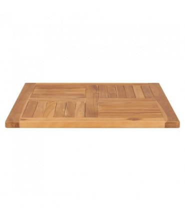 vidaXL Table Top | Teak | Solid teak wood | 70x70 cm | Durable | Table Top
