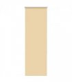 vidaXL Roller Blind Blackout Beige 45x130 cm Fabric Width 40.7 cm Polyester