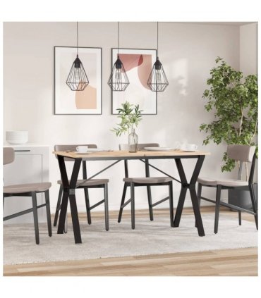 vidaXL Dining Table Legs Y-Frame 120x60x73 cm Steel