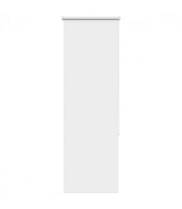 vidaXL Roller Blind Blackout White 60x175 cm Fabric Width 55.7 cm Polyester