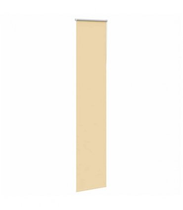 vidaXL Roller Blind Blackout Beige 50x230 cm Fabric Width 45.7 cm Polyester