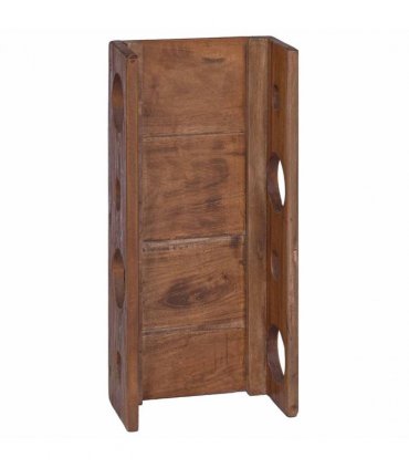vidaXL Rack Brown 24 x 13 x 54 cm Solid Mahogany Wood