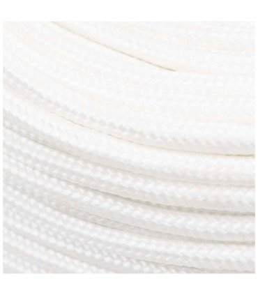vidaXL Boat Rope Full White 10 mm 250 m Polypropylene