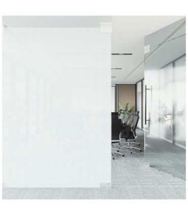 vidaXL Window Film Frosted Stripes Design 45x1000 cm PVC