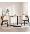 vidaXL Dining Table Legs O-Frame 70x70x73 cm Steel