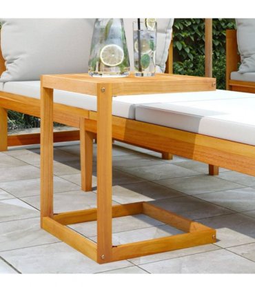 vidaXL C Table 42x40x50 cm Solid Wood Acacia