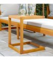 vidaXL C Table 42x40x50 cm Solid Wood Acacia