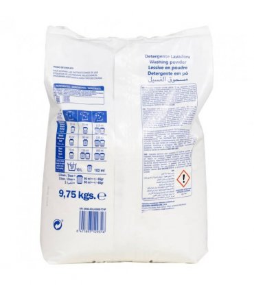 vidaXL Wash Powder for 150 Washes 9.75kg White