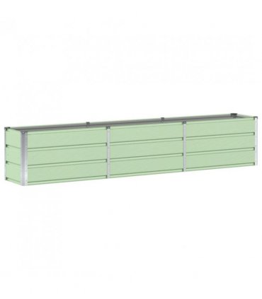vidaXL Planter Green 240 x 40 x 45 cm Steel