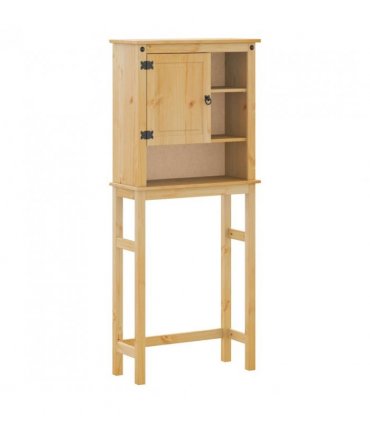 vidaXL Bathroom Washing Machine Cabinet Corona Solid Wood Pine