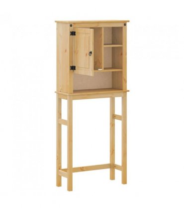 vidaXL Bathroom Washing Machine Cabinet Corona Solid Wood Pine
