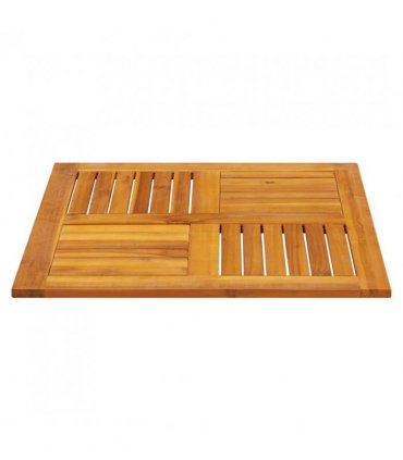 vidaXL Table Top 70x70x2 cm Square Solid Wood Acacia