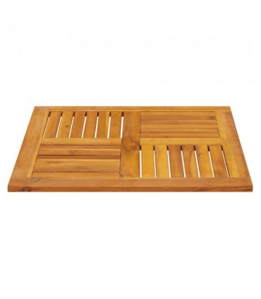 vidaXL Table Top 70x70x2 cm Square Solid Wood Acacia