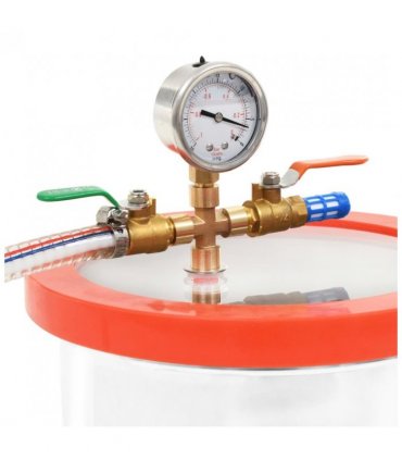 vidaXL Vacuum Chamber Stainless Steel 22.7 L