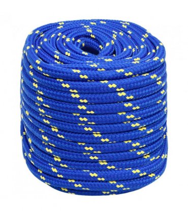 vidaXL Boat Rope Blue 18 mm 25 m Polypropylene