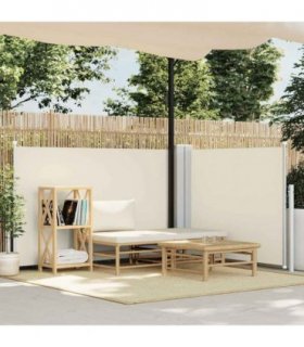 vidaXL Side Awning | Cream