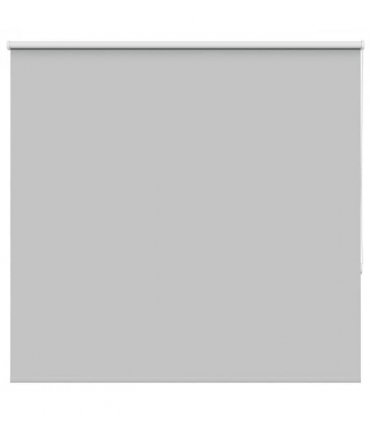 vidaXL Roller Blind Blackout Light Grey 150x130 cm Fabric Width 146.6 cm Polyester