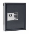 vidaXL Digital Safe with Lock Dark grey 30 x 10 x 36.5 cm Steel