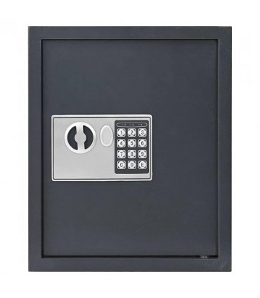 vidaXL Digital Safe with Lock Dark grey 30 x 10 x 36.5 cm Steel