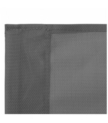 vidaXL Garden Set | Grey | Textilene fabric, Steel, Glass | Standard |  Durable