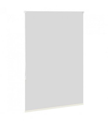 vidaXL Roller Blind Blackout Off White 105x130 cm Fabric Width 100.7 cm Polyester
