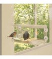 vidaXL Window Bird Feeders 2 pcs Acrylic 30x12x15 cm