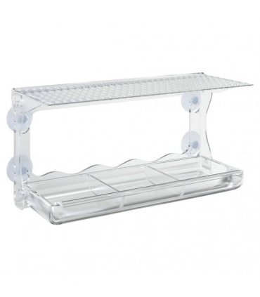vidaXL Window Bird Feeders 2 pcs Acrylic 30x12x15 cm