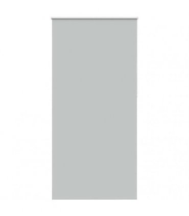 vidaXL Roller Blind Blackout Light Grey 105x230 cm Fabric Width 100.7 cm Polyester