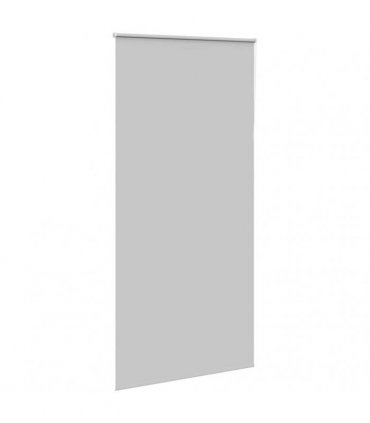 vidaXL Roller Blind Blackout Light Grey 105x230 cm Fabric Width 100.7 cm Polyester