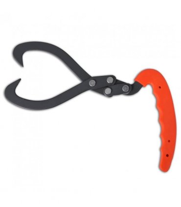 4 pcs Log Tongs with PVC Handle