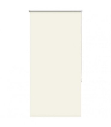 vidaXL Roller Blind Blackout Off White 75x130 cm Fabric Width 70.7 cm Polyester