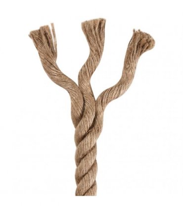 vidaXL Jute Rope 100 m Long 16 mm Thick