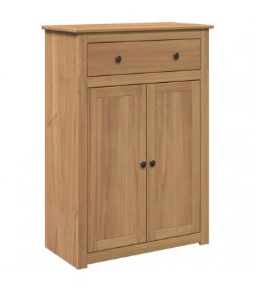 vidaXL Shoe Cabinet PANAMA 80x40x114 cm Solid Wood Pine