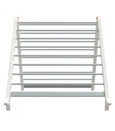vidaXL Drying Rack for Bathtub Extendable 53-90 cm Aluminium