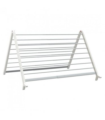 vidaXL Drying Rack for Bathtub Extendable 53-90 cm Aluminium