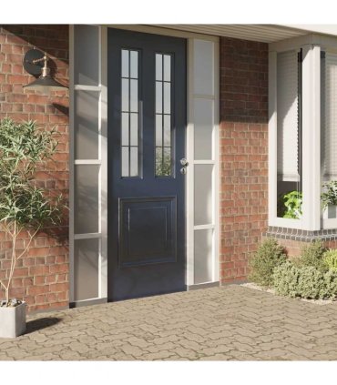 vidaXL Window Film Static Frosted Grey 45x2000 cm PVC