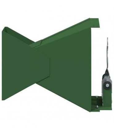 vidaXL Pellet Trap Green 14 x 14 x 19 cm Steel