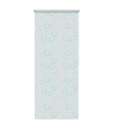 vidaXL Shower Roller Blind 80x240 cm Bubble