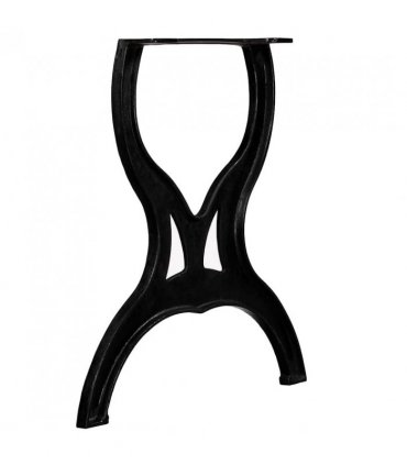 vidaXL Dining Table Legs 2 pcs X-Frame Cast Iron