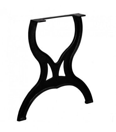 vidaXL Dining Table Legs 2 pcs X-Frame Cast Iron
