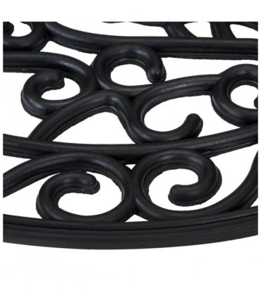 vidaXL Door Mat Half Round 45x75 cm Rubber