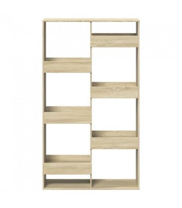vidaXL Bookcase Sonoma Oak 100x33x175 cm Engineered Wood