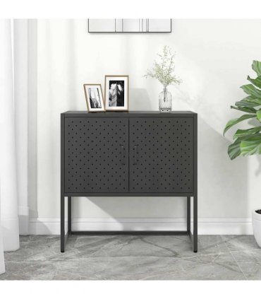 vidaXL Sideboard Anthracite 75x35x75 cm Steel