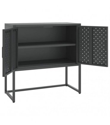 vidaXL Sideboard Anthracite 75x35x75 cm Steel