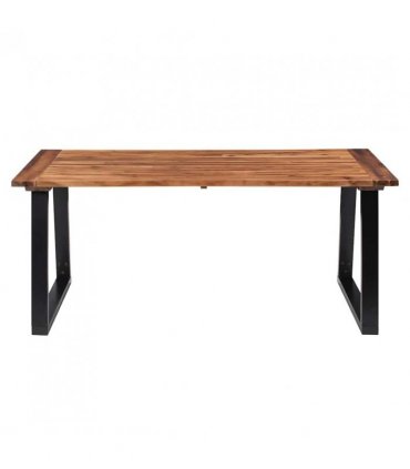 vidaXL Dining Table Solid Acacia Wood 180x90 cm