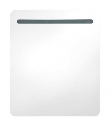 vidaXL LED Bathroom Mirror Cabinet 68x9x80 cm